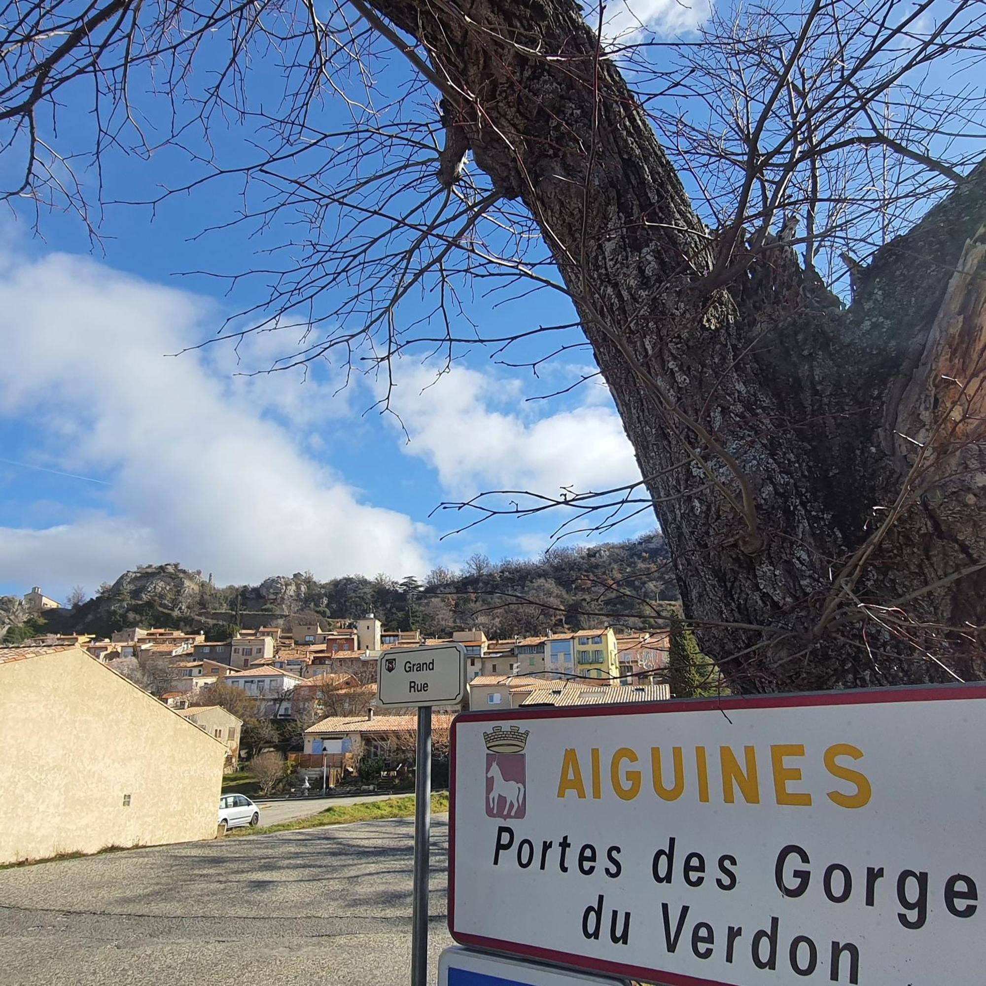 Portes Du Verdon Aiguines Eksteriør billede